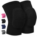 Volleyball Knee Pads for Dancers,  Soft Breathable Knee Pads for Men Women Kids Knees Protective, Knee Brace for Volleyball Football Dance Yoga Tennis Running Cycling Workout Climbing (Black, Small)
