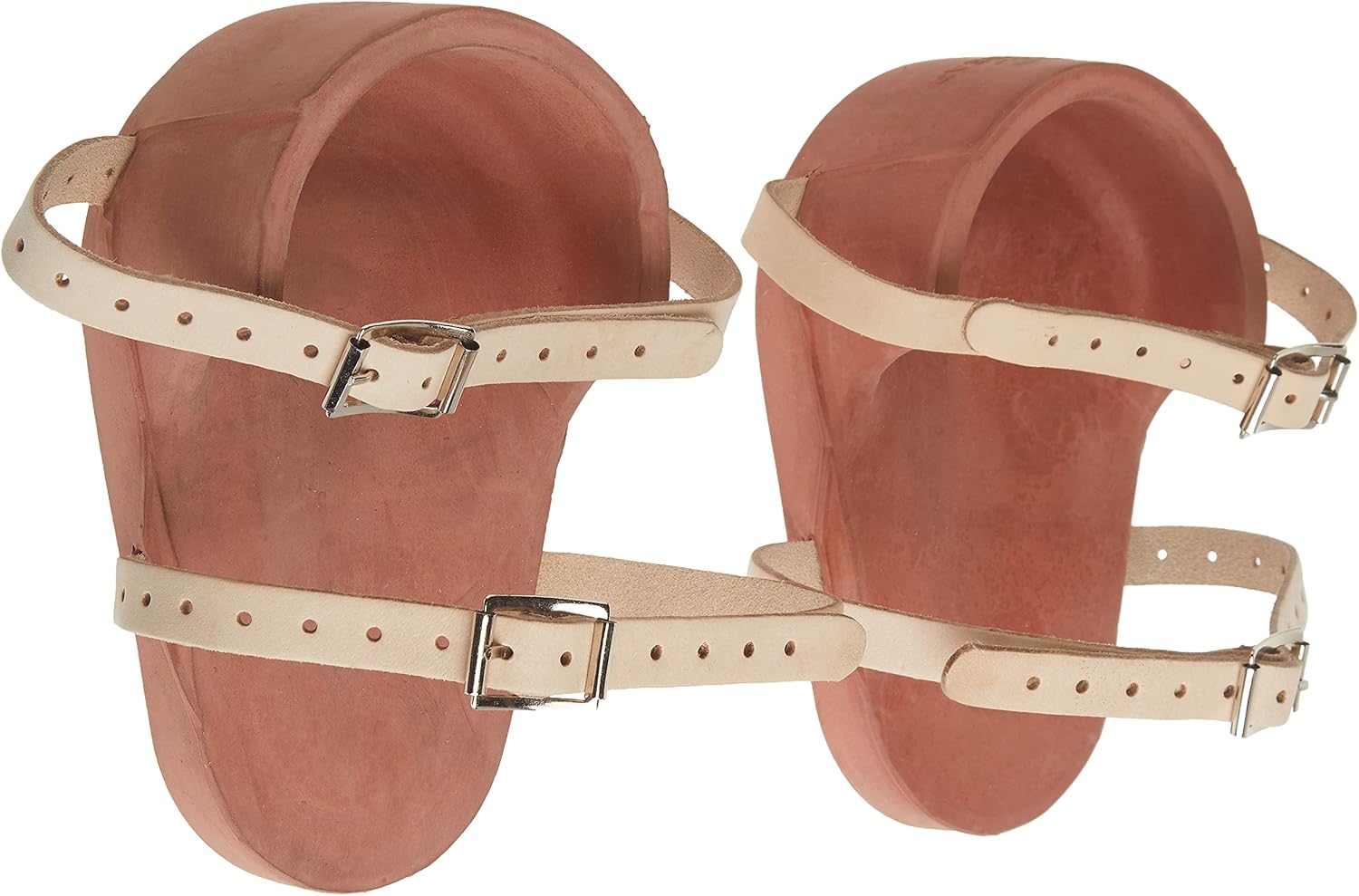 Professional Heavy-Duty Molded Rubber Kneepads,Brown