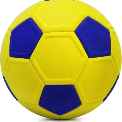 Football Curve Ball, EVA Rubber Curve Ball, Size 4, Football Curveball, Professional Football Size 4, Curve Ball Football for Football, Children, Training, Indoor, Outdoor